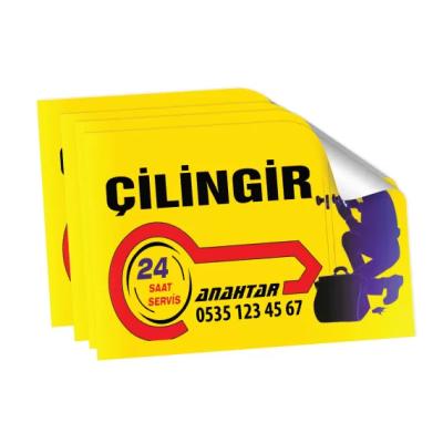 Çıkartma Etiket Sticker