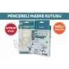 Pencereli Maske Kutusu